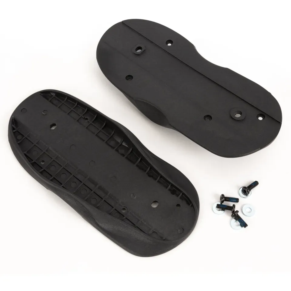 Flat Soulplates Black grindplader aggressiv sort