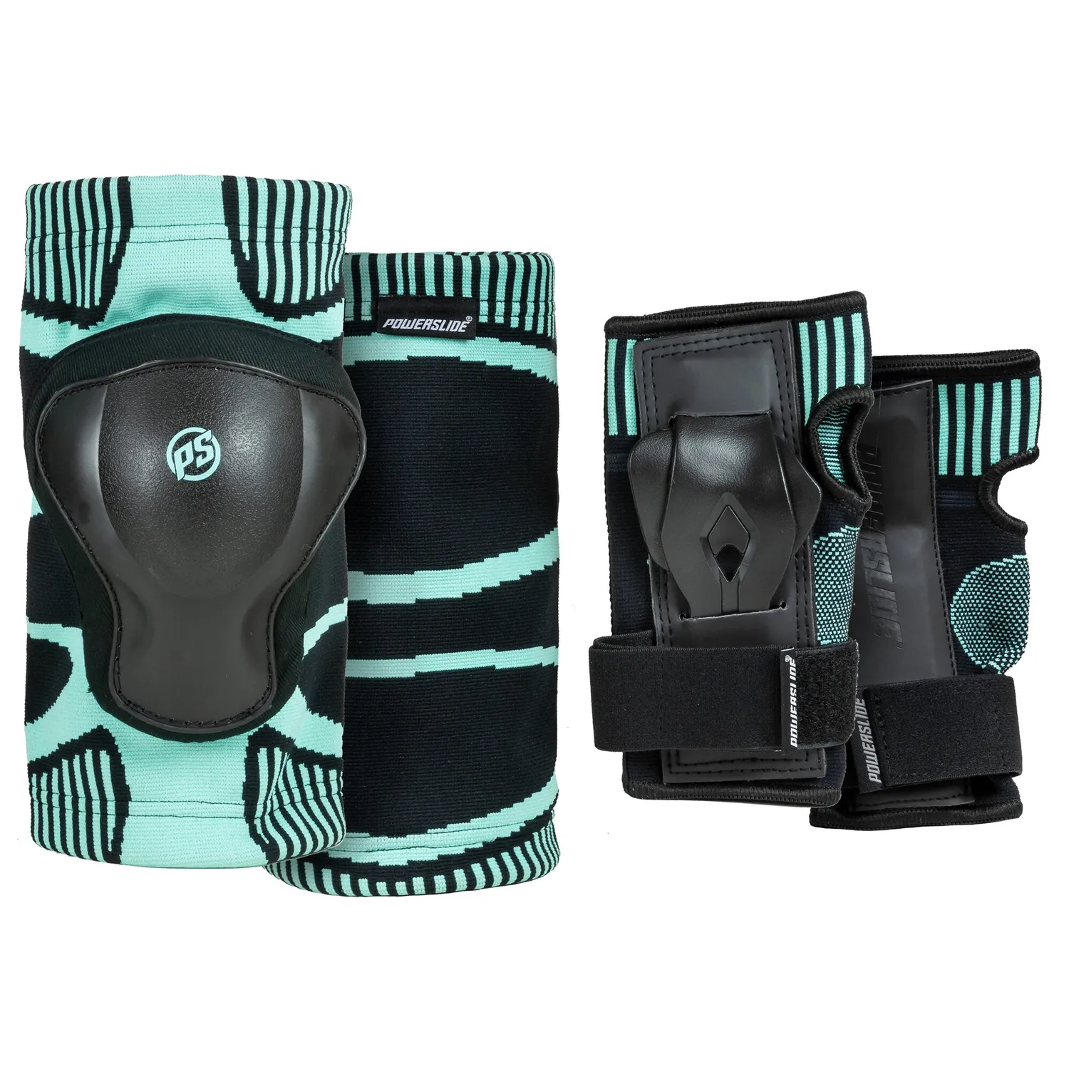 Powerslide Onesie Women beskyttelsessæt dual sort