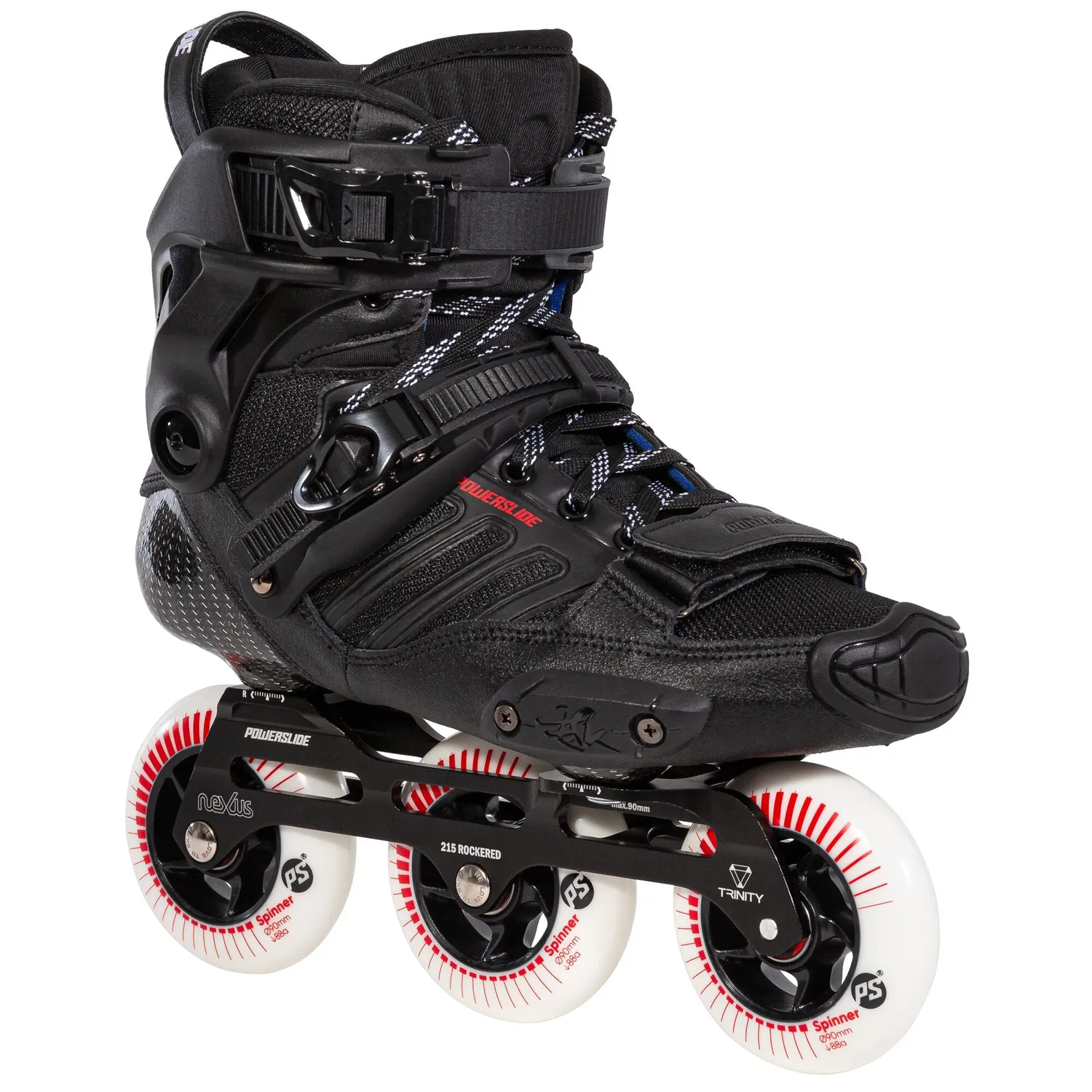 Powerslide HC Evo Pro 90 rulleskøjter sort carbon