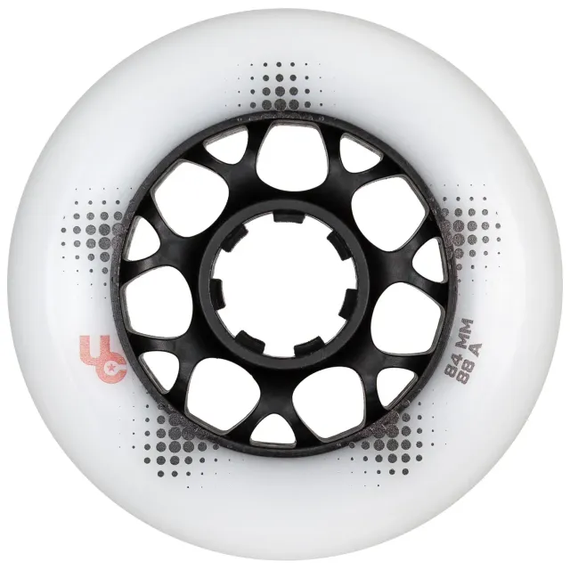Undercover Team Pro hjul 84mm hvide 4-pak