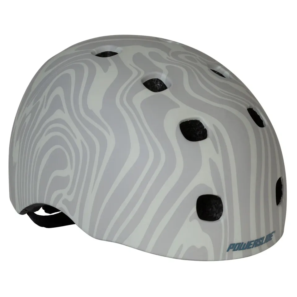 Powerslide Urban Pro hjelm liquid grey 54-60cm sikker
