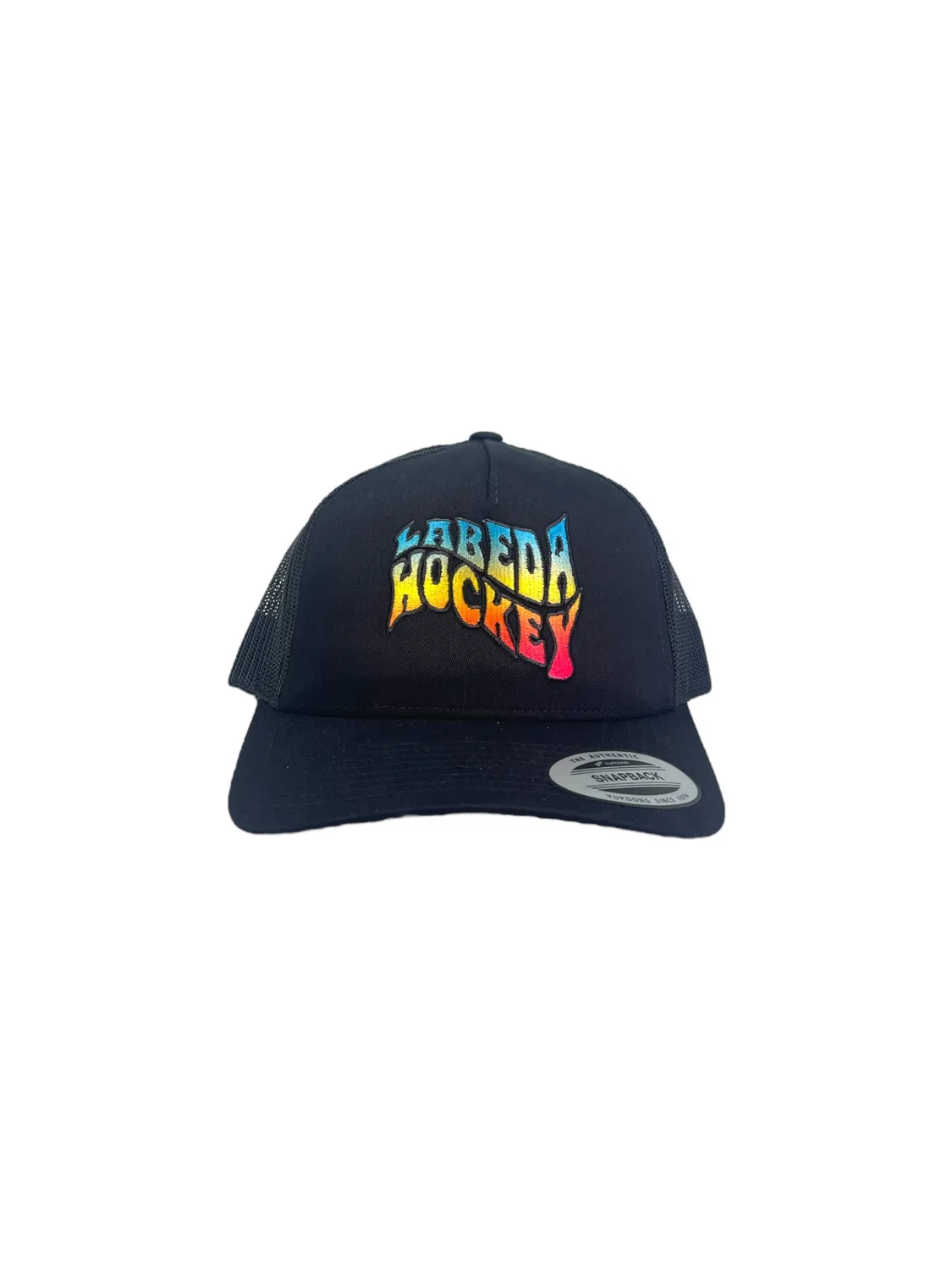 Labeda Tie Dye truckerkasket 5-panel buet skygge