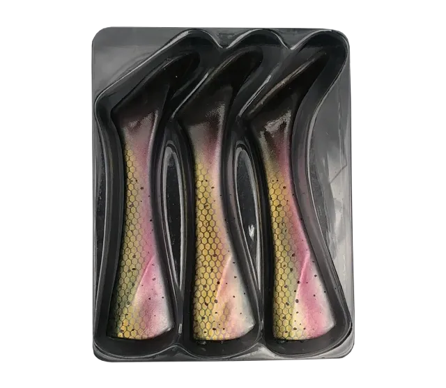 Headbanger Shad 9 reservehale 3-pak rød