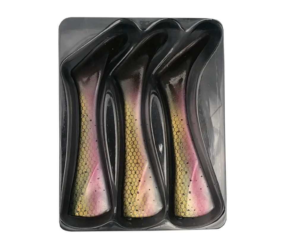 Headbanger Shad 9 reservehale 3-pak rød