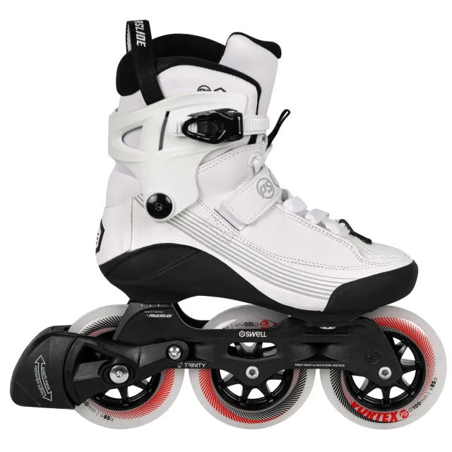 Powerslide Swell Stellar Jr inliners hvid 34-35 100mm