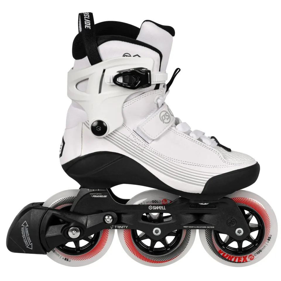 Powerslide Swell Stellar Jr inliners hvid 34-35 100mm