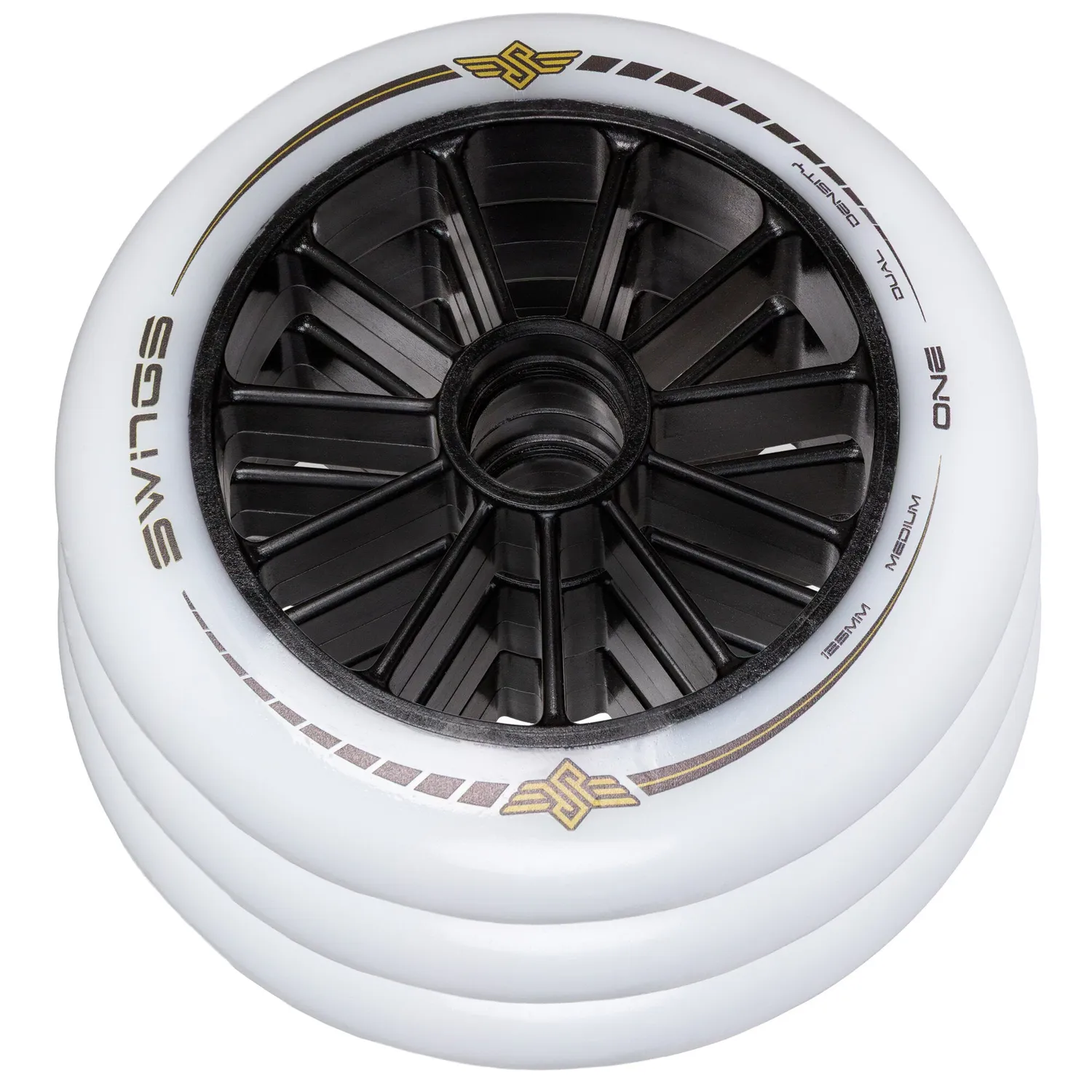 Swings One 125mm hjul medium 6-pak