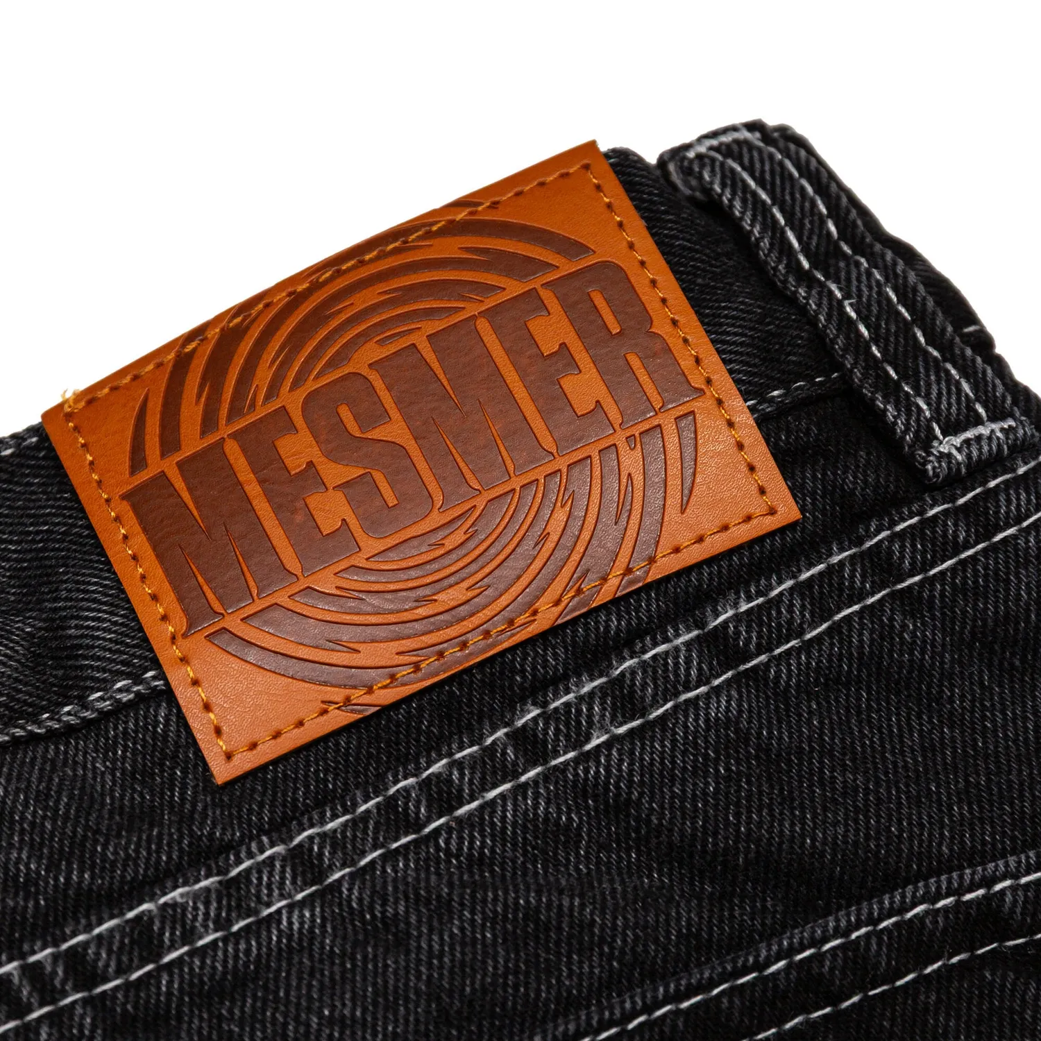Mesmer Jeans I Middle Black skaterbukser sort