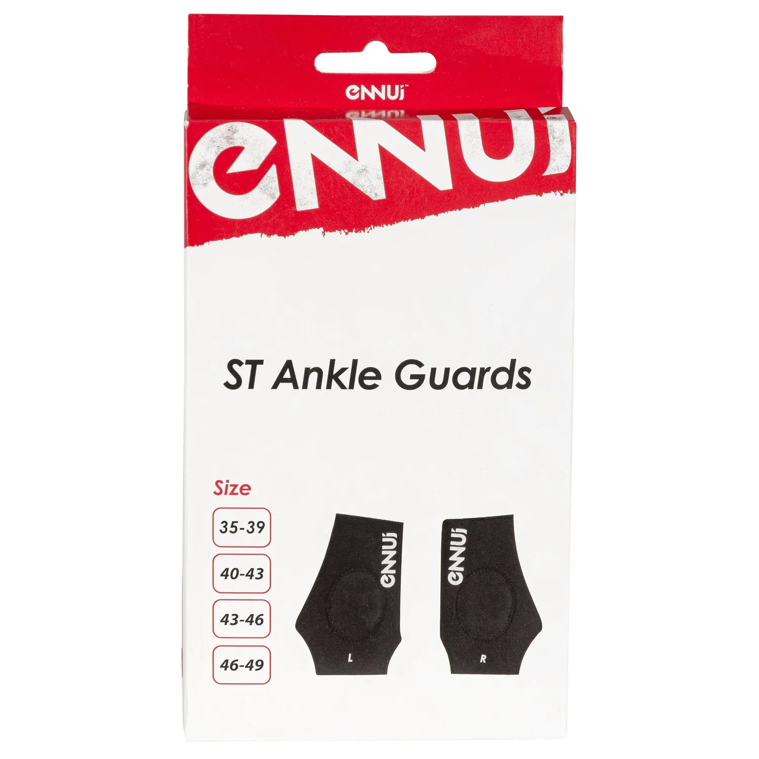 Ennui ST ankelbeskytter 2 mm sort