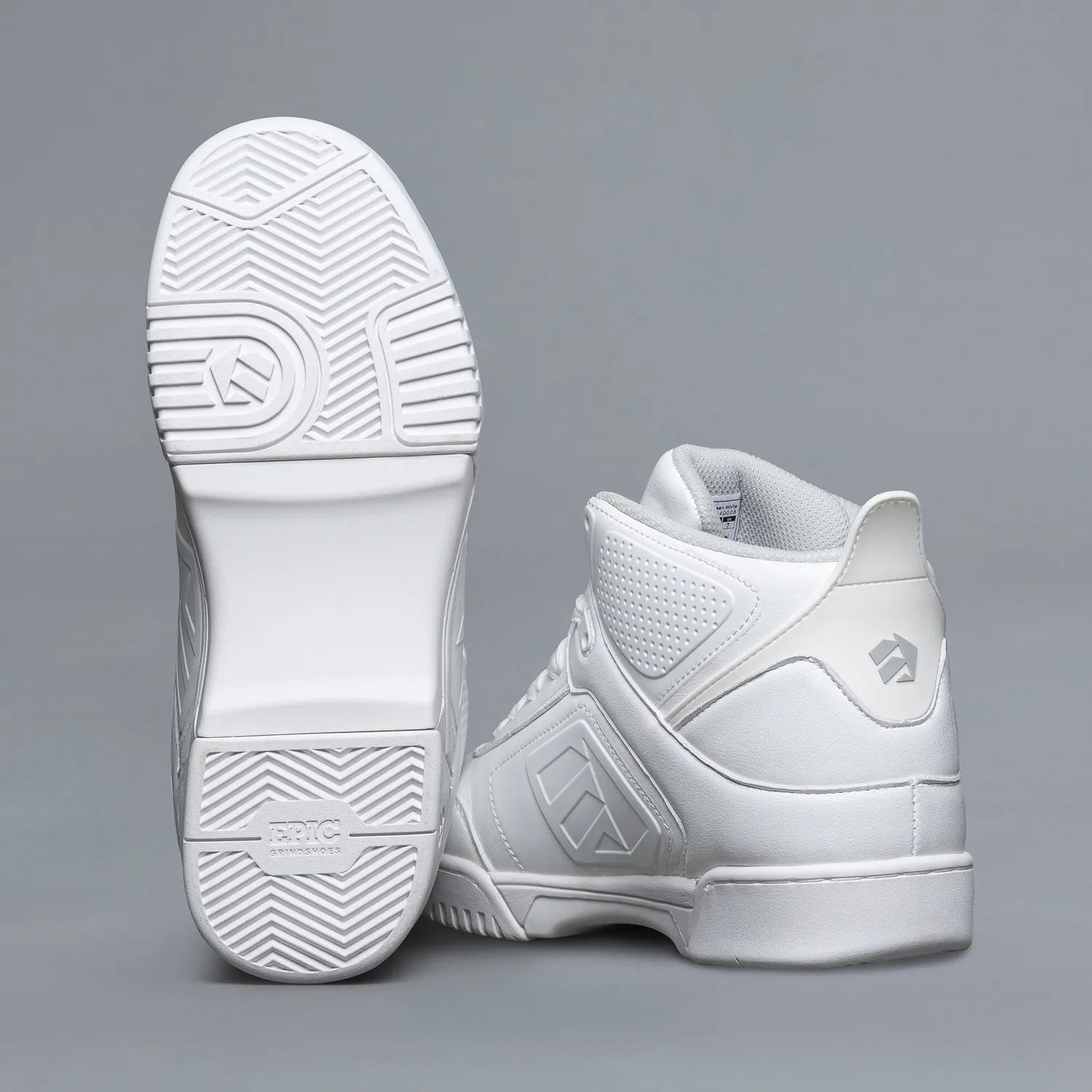 Epic Clean White grindsko hvid high-top