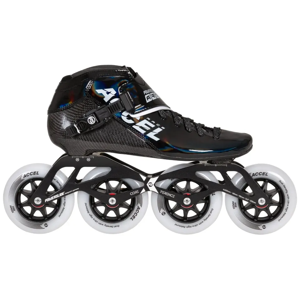 Powerslide Accel Race Black 100 speedskøjter carbon