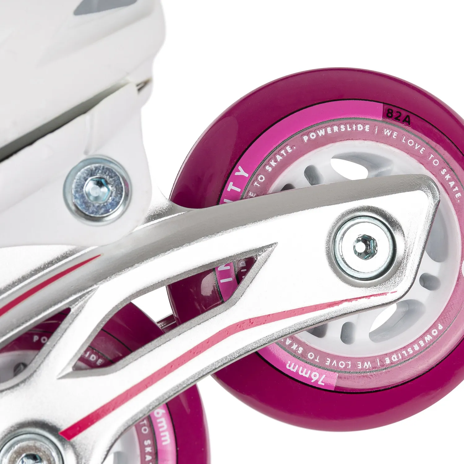 Powerslide Phuzion Universe 4W Pink rulleskøjter 29-32 EU børn