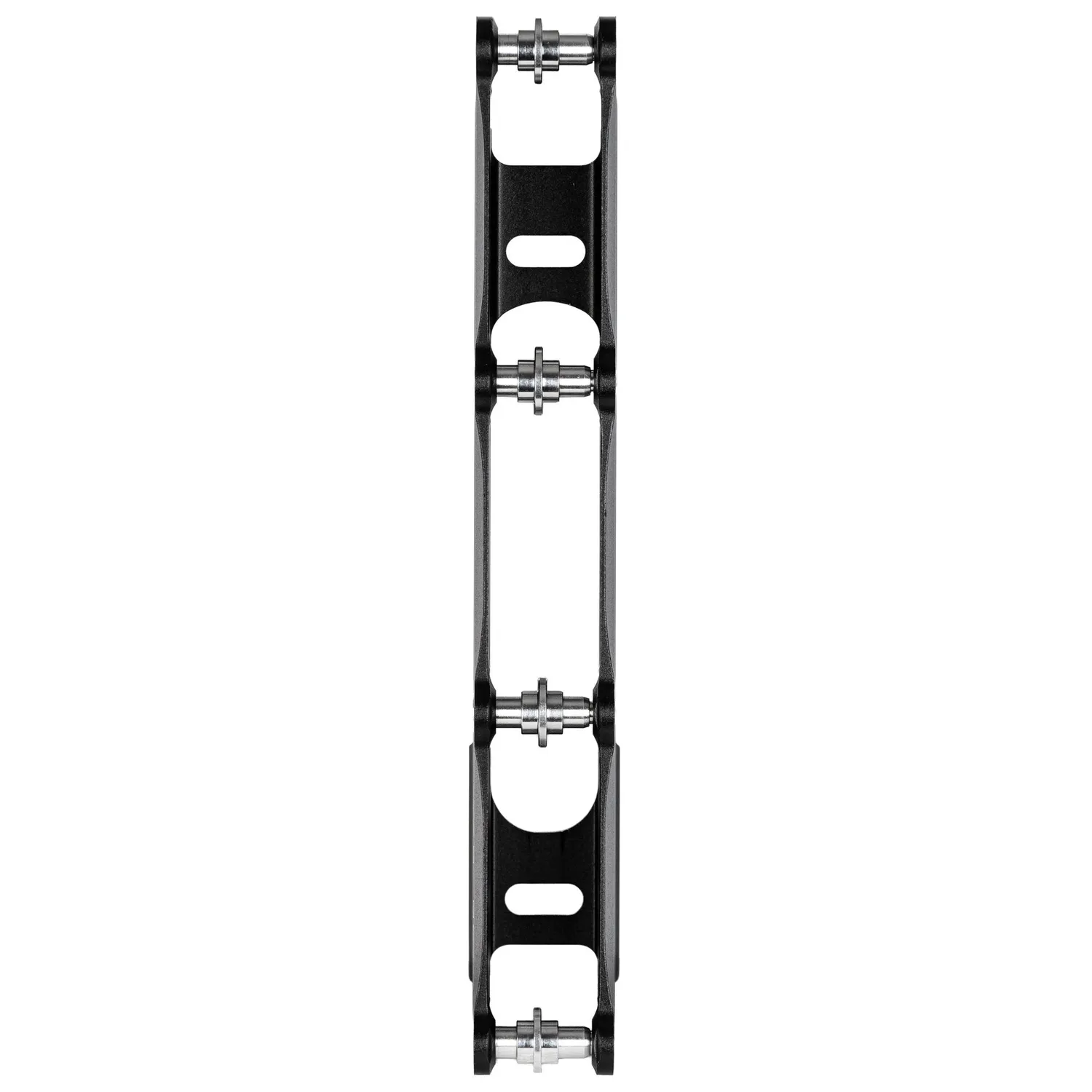 Powerslide Nova 243/4x80 ramme 165mm sort aluminium