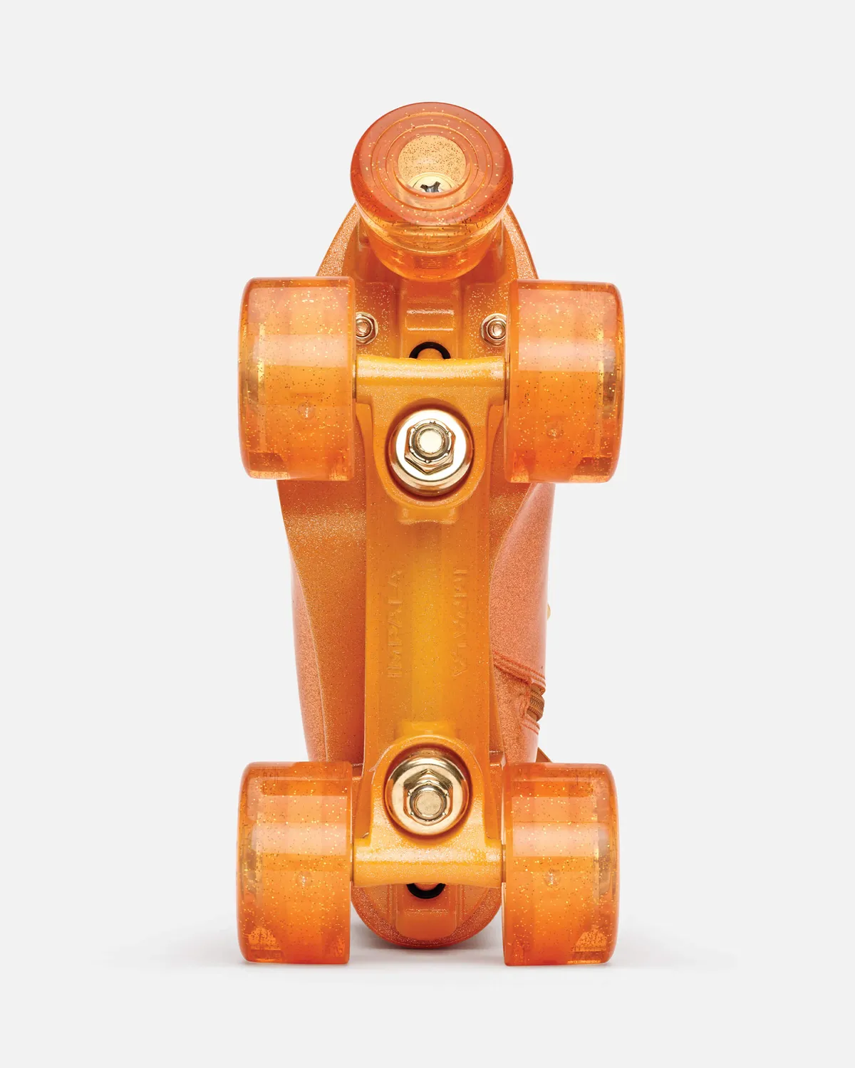 Impala Marawa Sparkle Orange rulleskøjter hæl 8cm