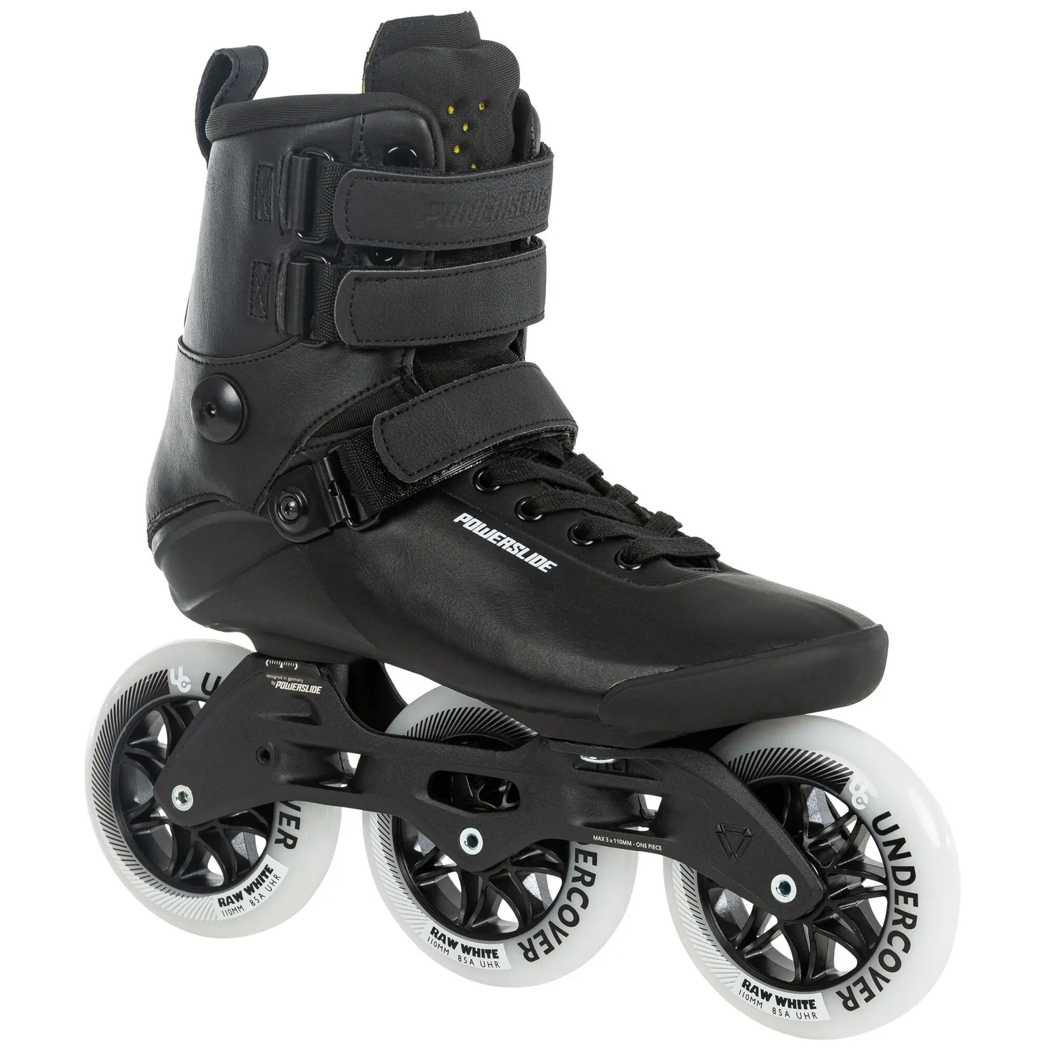 Powerslide Kaze 110 rulleskøjter sort 110 mm