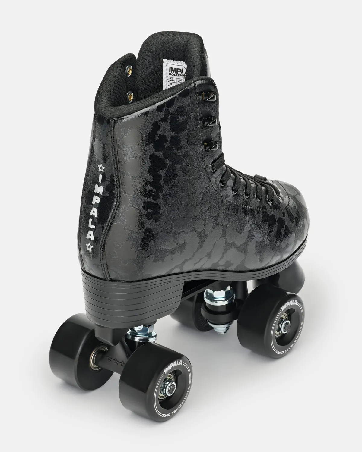 Impala Roller Skates Black Leopard rulleskøjter PVC