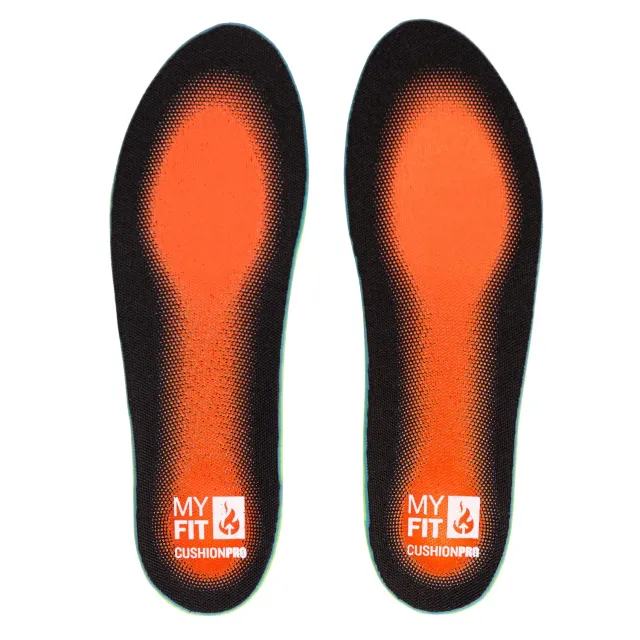 Myfit Cushion Pro indersål sort stødabsorberende
