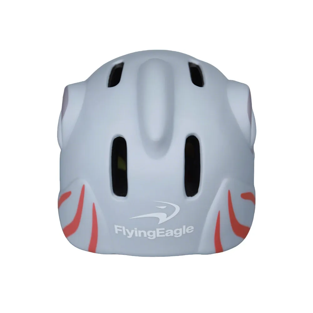 Flying Eagle KT børnehjelm grå S/M haj 48-54cm