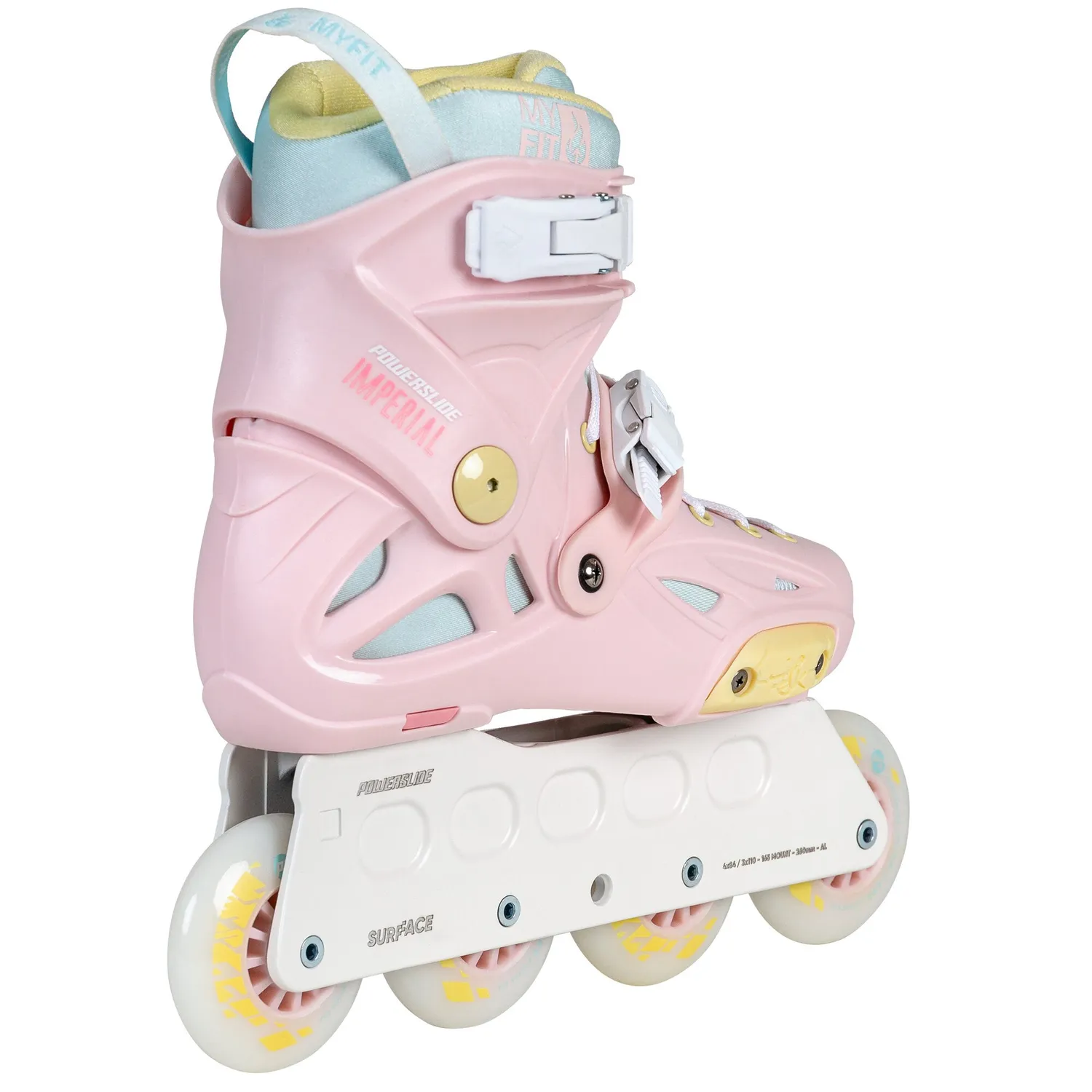 Powerslide Imperial Lollipop 80 rulleskøjte lyserød