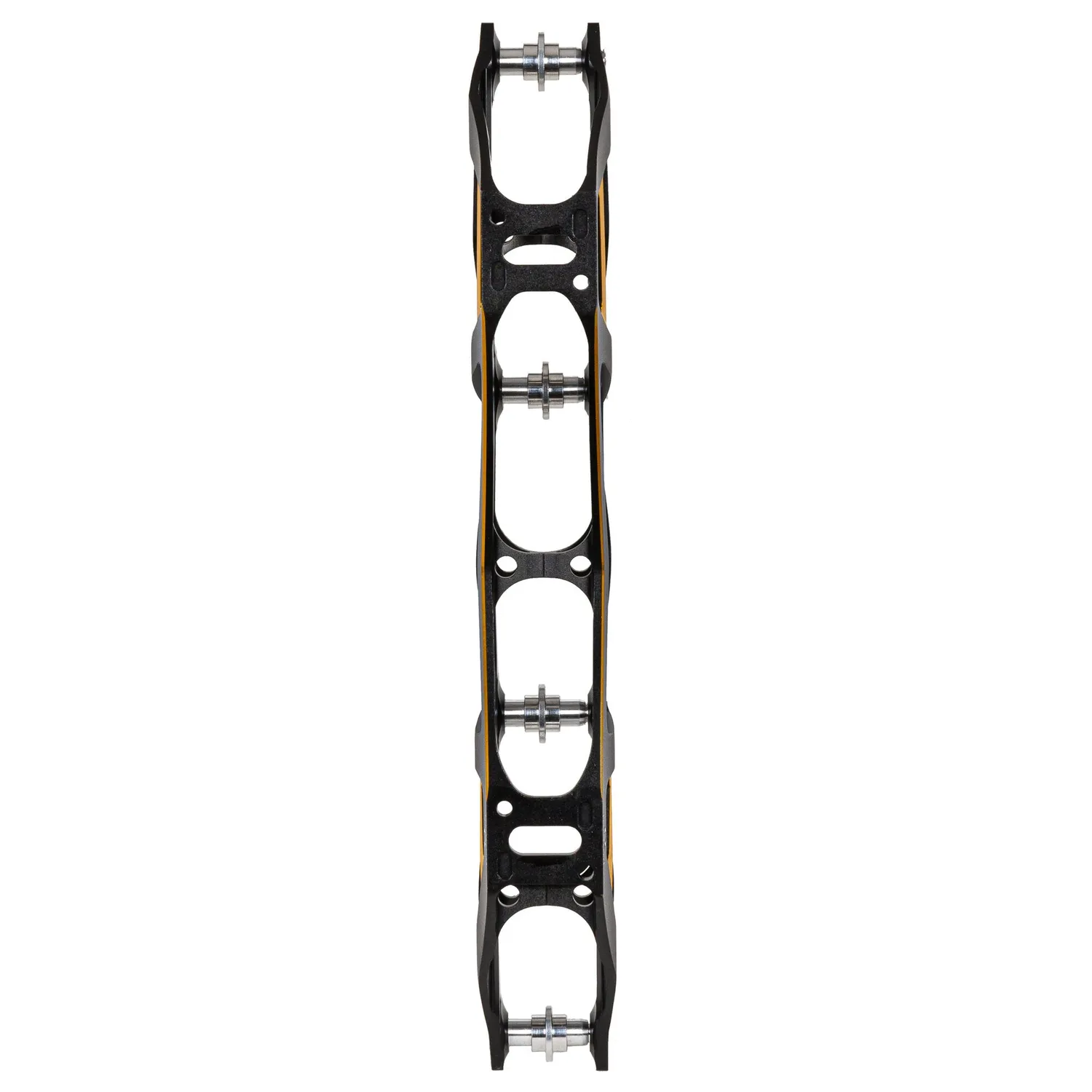 Powerslide 3X 4x90 Black Gold ramme 11" 165