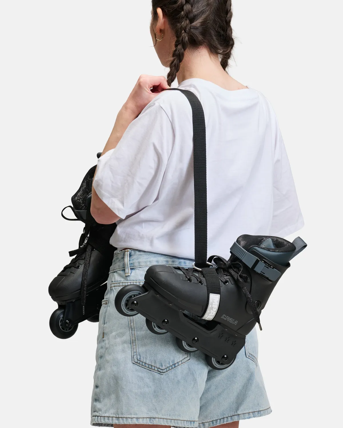 Impala Skate Strap bærestrop sort nylon