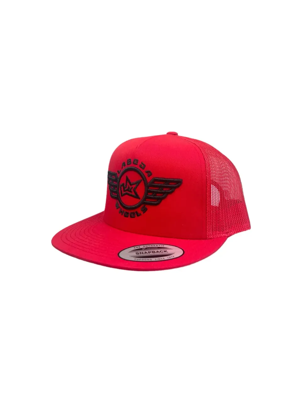 Labeda Wings trucker kasket rød 5-panel flat bill