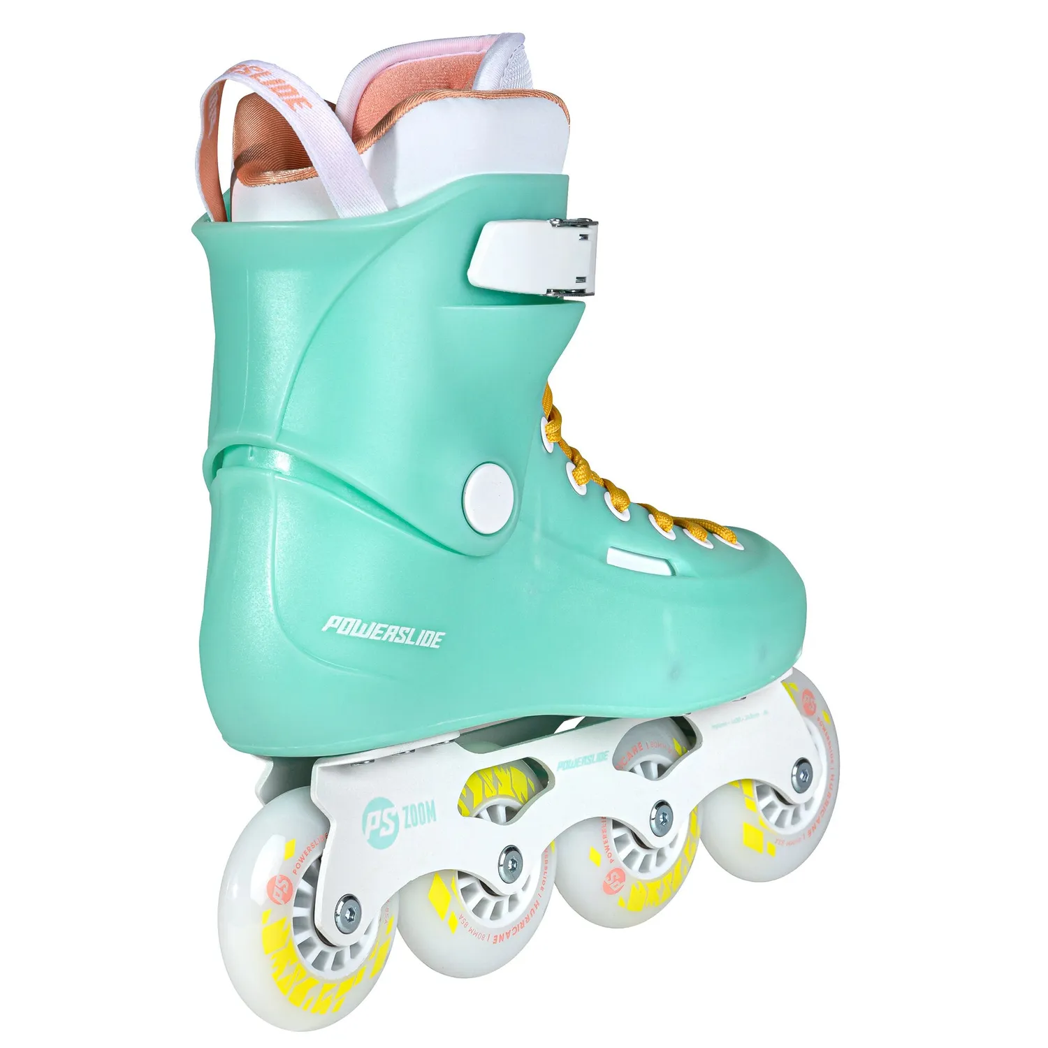Powerslide Zoom Baby Blue 80 rulleskøjter lyseblå