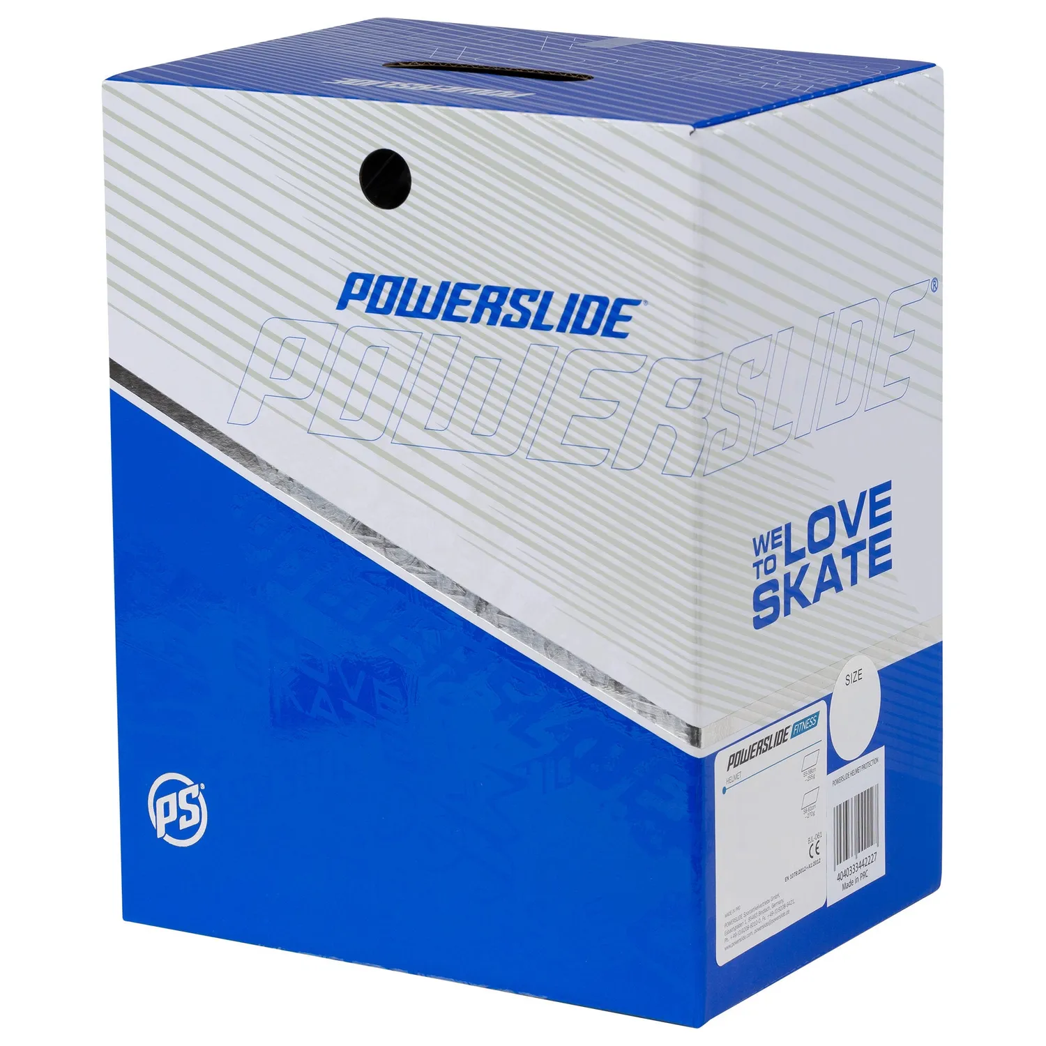 Powerslide Elite Classic hjelm sort justerbar