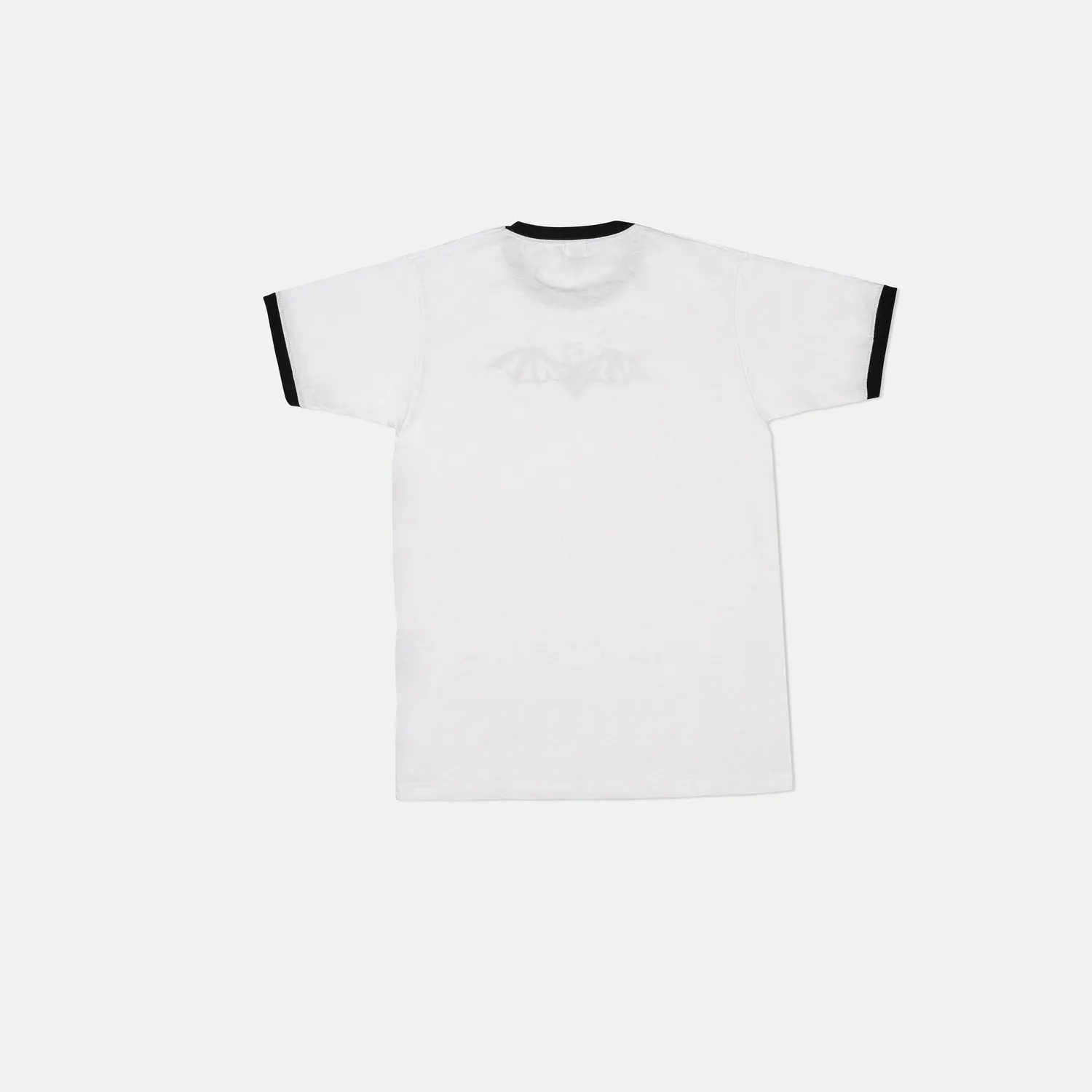Mesmer Bat Shirt T-shirt slim bomuld sort