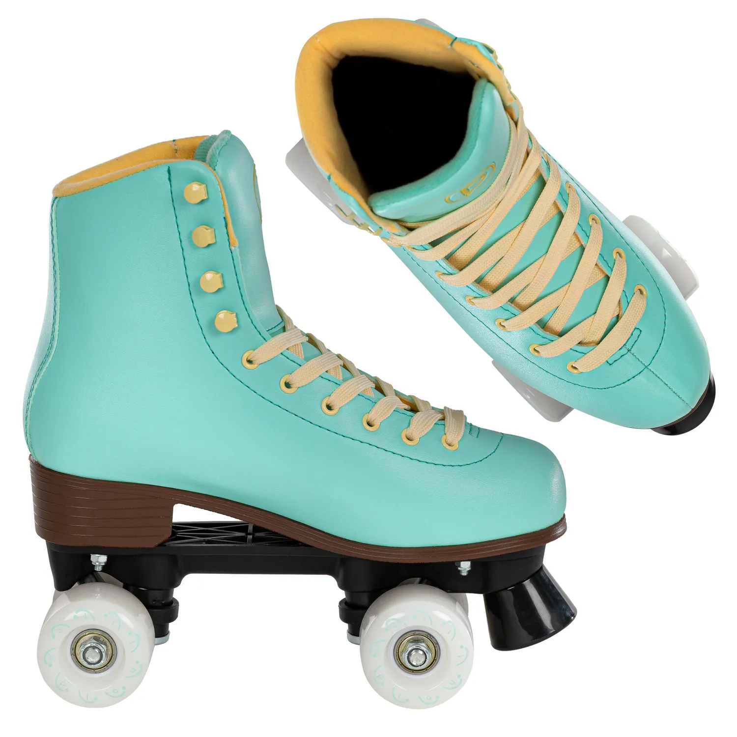 Playlife Sunset rulleskøjter vegan teal str 37
