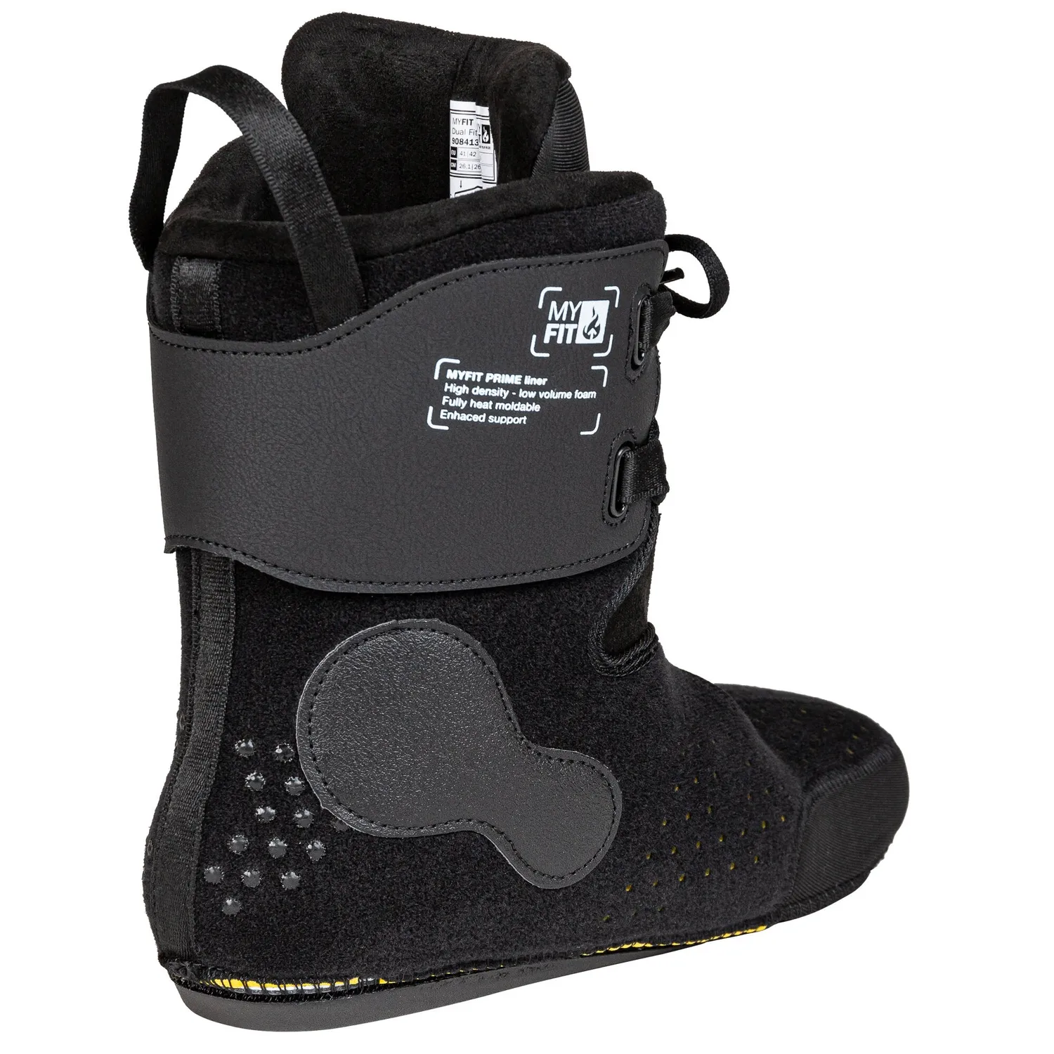 MyFit Prime Liner innerstøvle varmeformbar sort