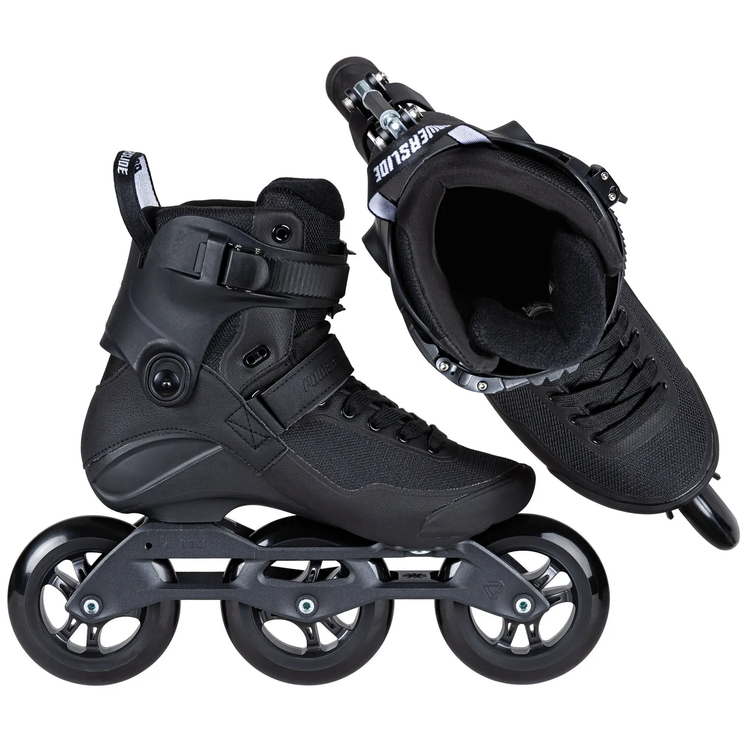 Powerslide Swell Triple Black Syncro 110 rulleskøjter