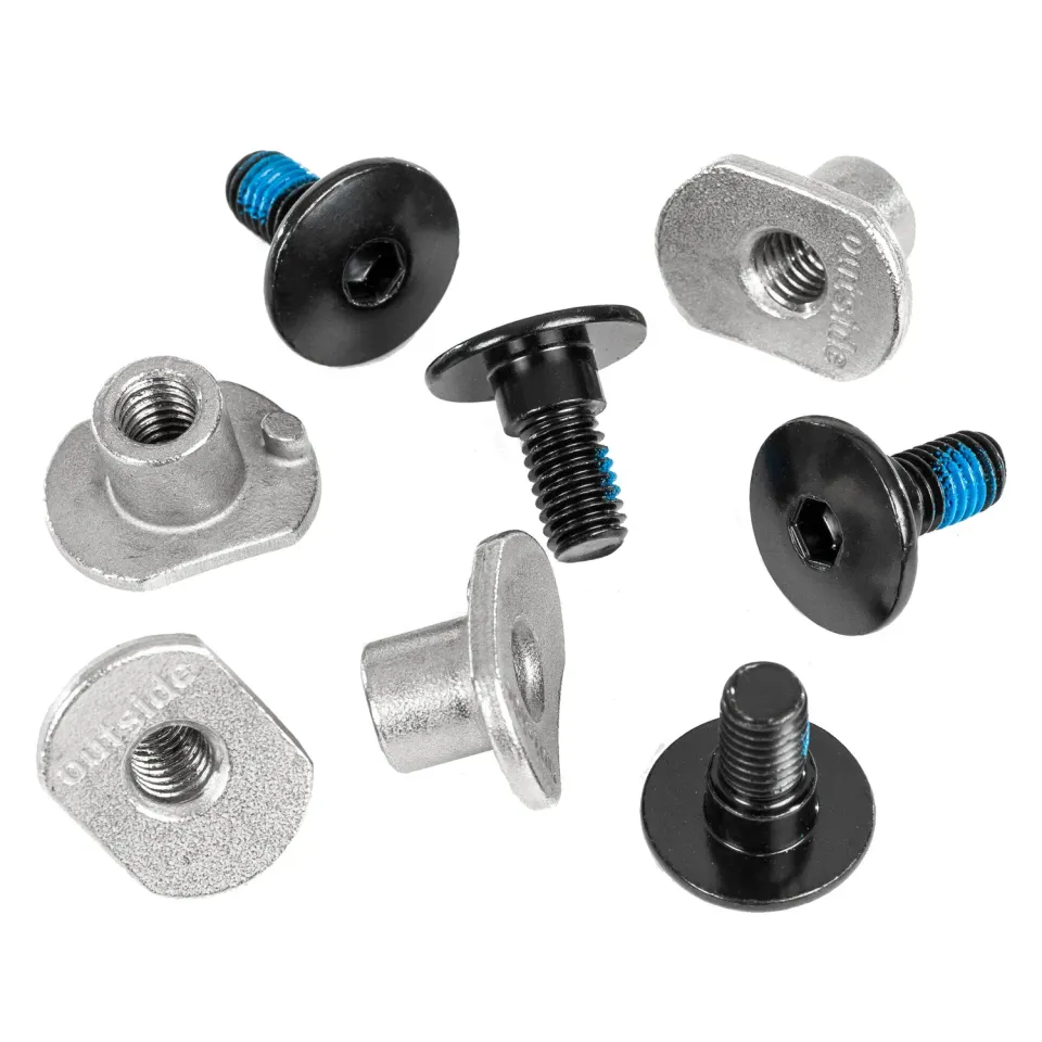 USD Aeon Cuff Screw Set GEN II skruer sort