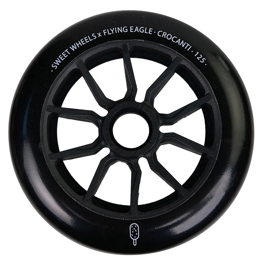 Flying Eagle Crocanti hjul 80mm 4-pak sort hård