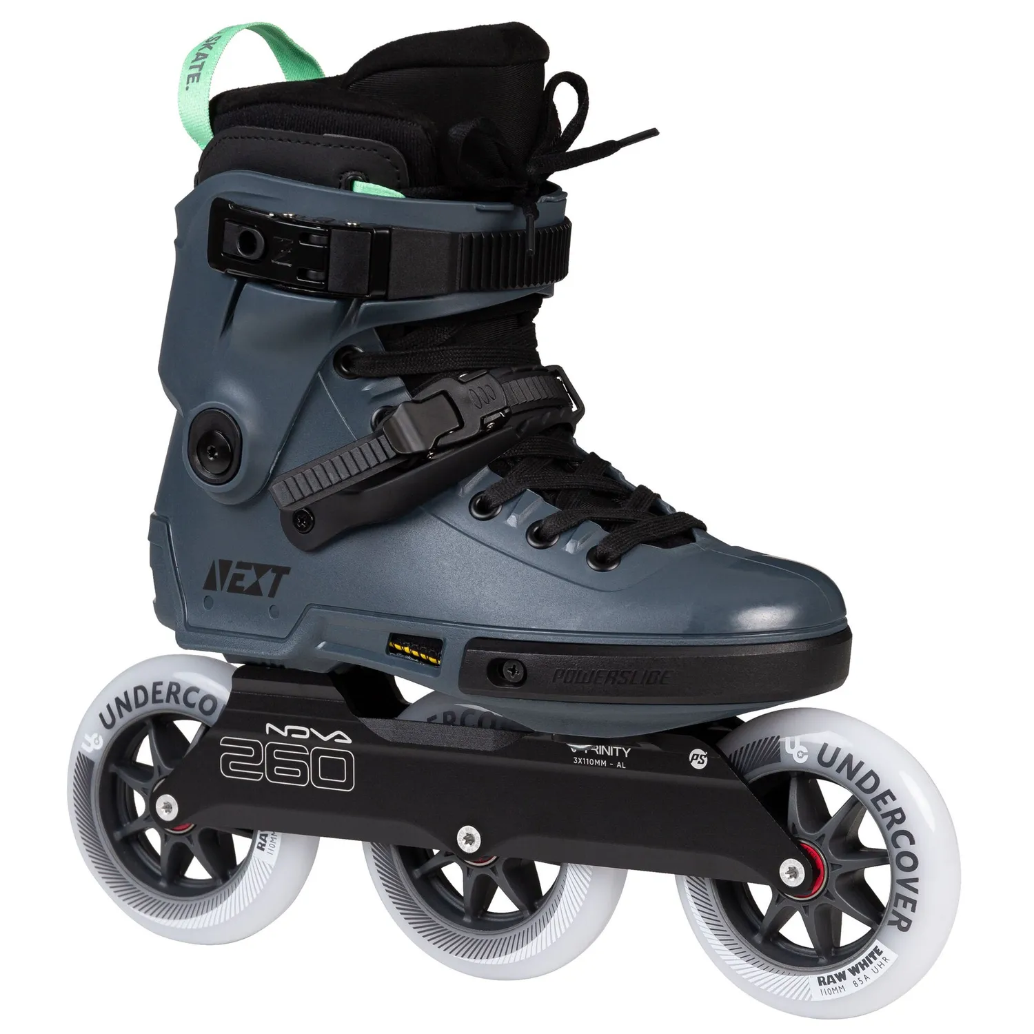 Powerslide Next Pro 110 inliners blå 3-hjul