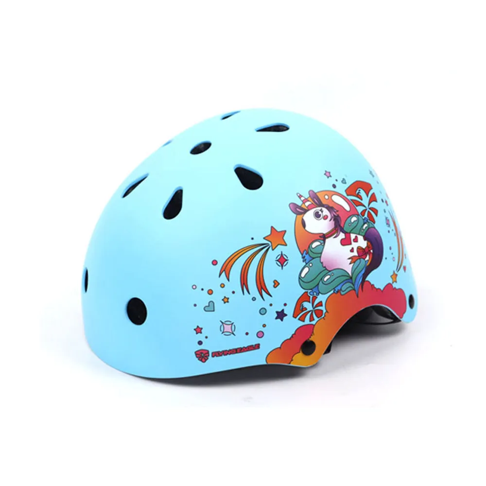 Flying Eagle Rider JR hjelm sort S 52-55 cm