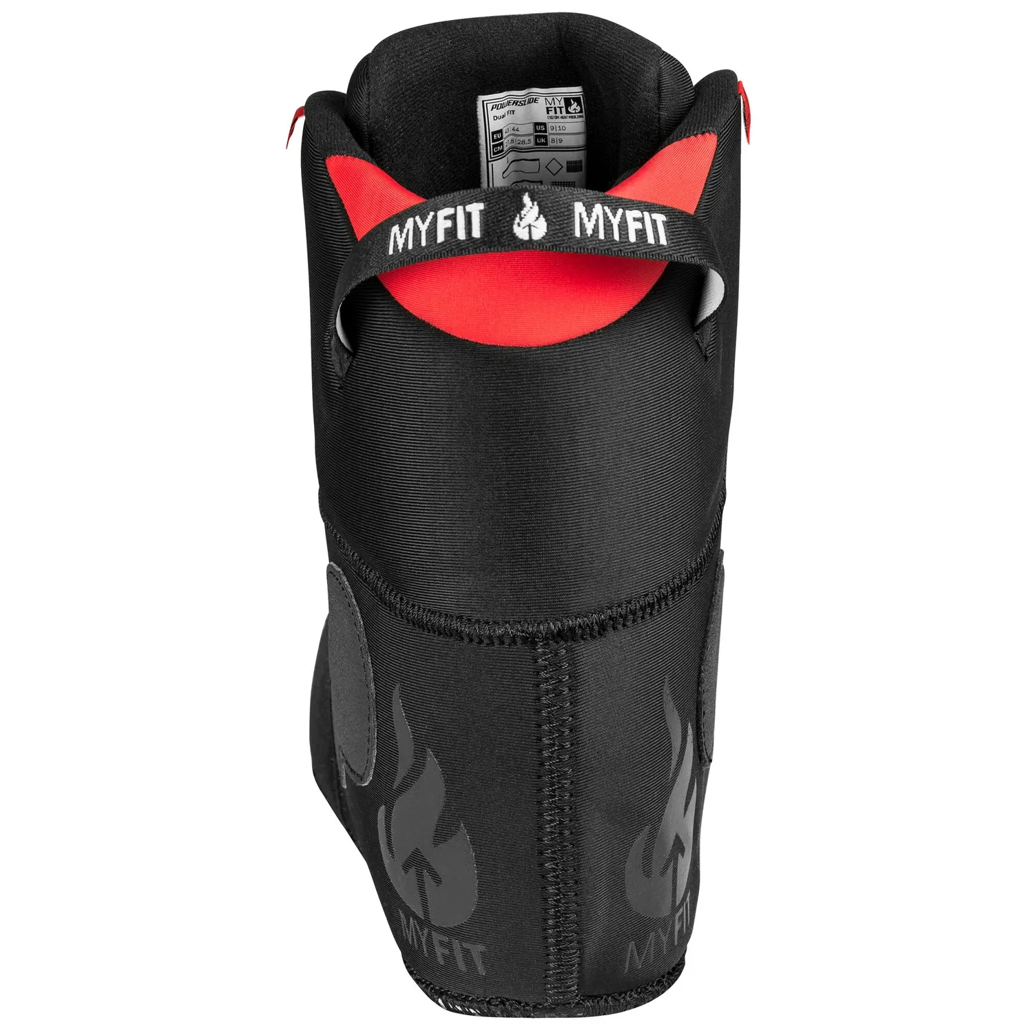Myfit Recall Dual Fit sort innerstøvle memory foam