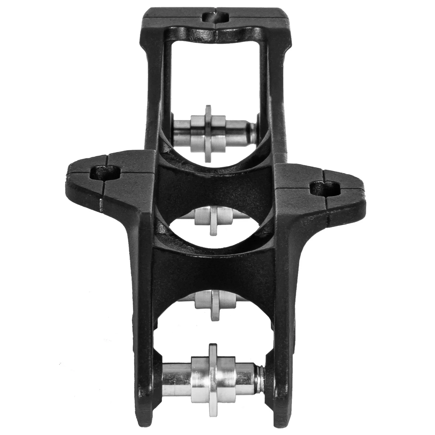 Powerslide Elite 243 TRI 4x80 skinne sort alu