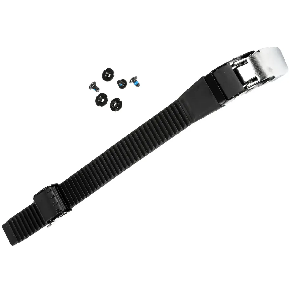 Powerslide Classic spænde sæt sølv 22cm