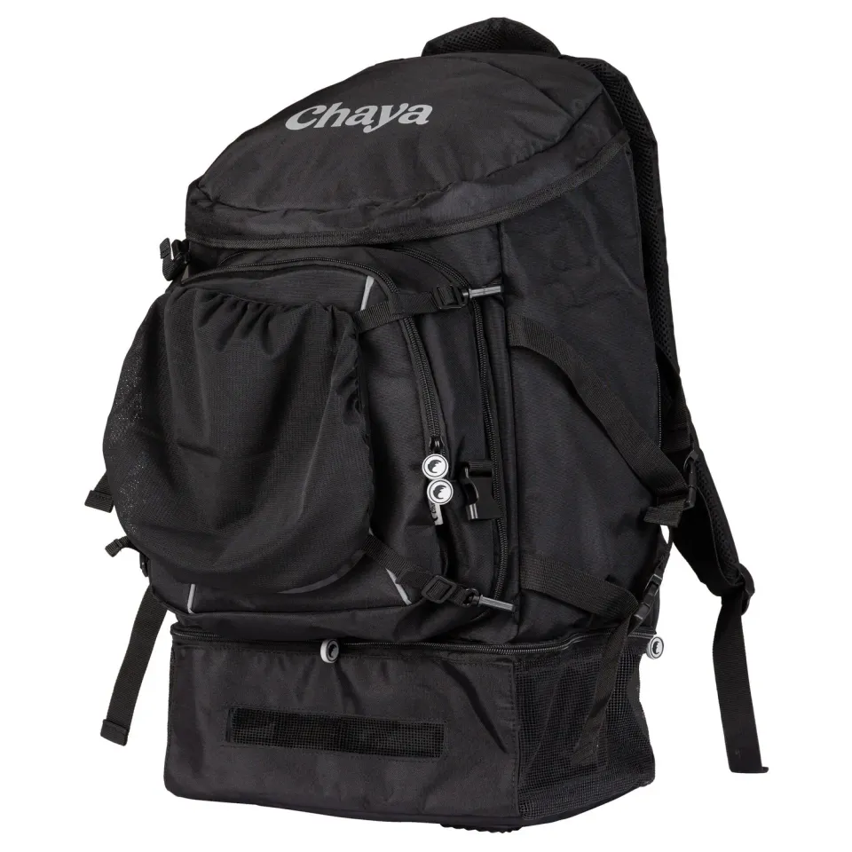Chaya Pro Bag skaterygsæk sort 52 liter polstret