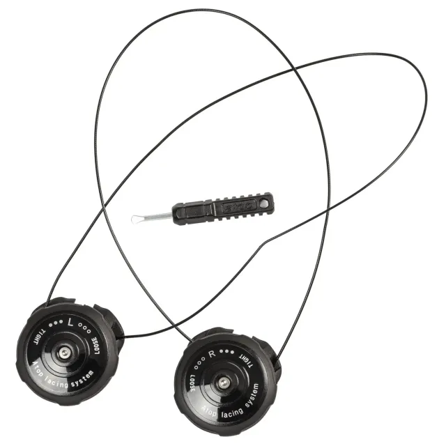 Powerslide Atop Accel spændesystem sort med 45 cm wire