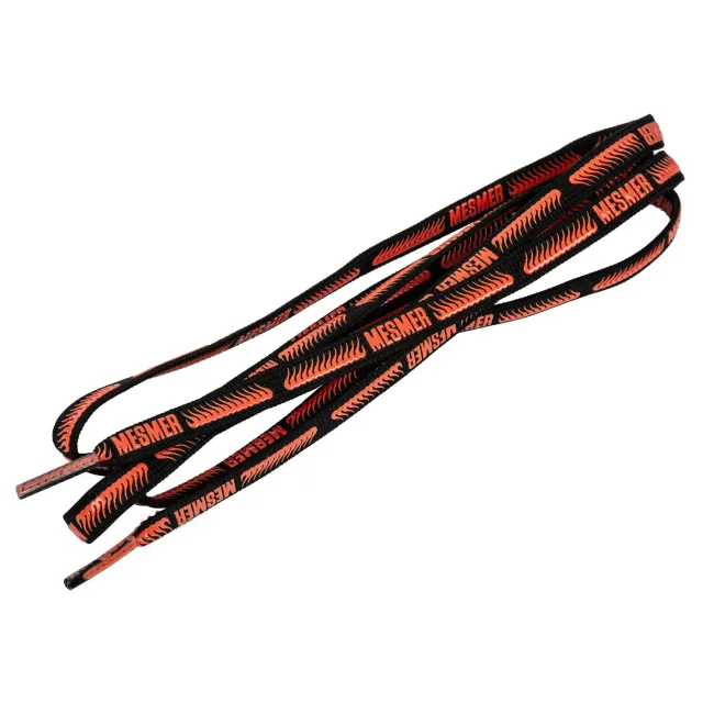Mesmer Flame røde snørebånd 150 cm nylon