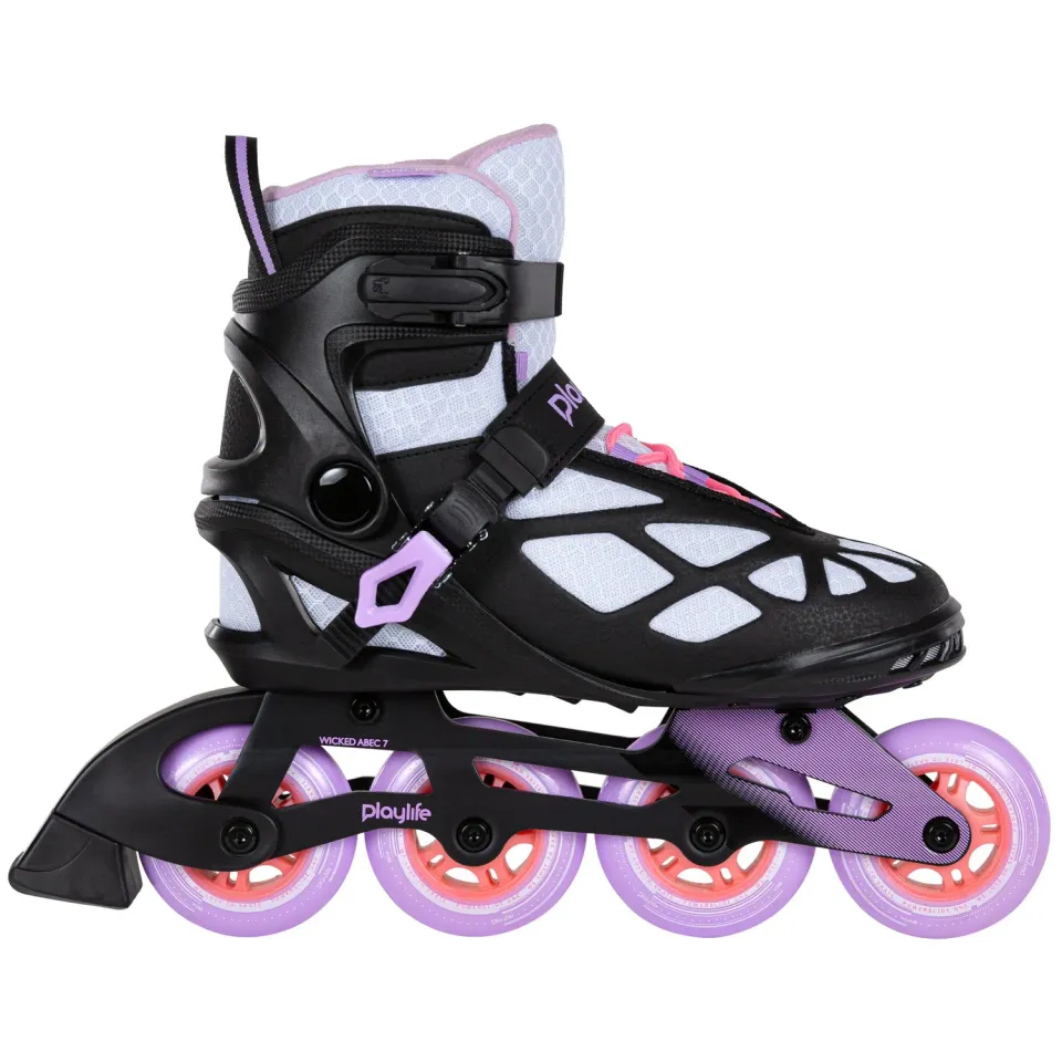 Playlife Lancer White 84 inlineskøjter hvid 84mm