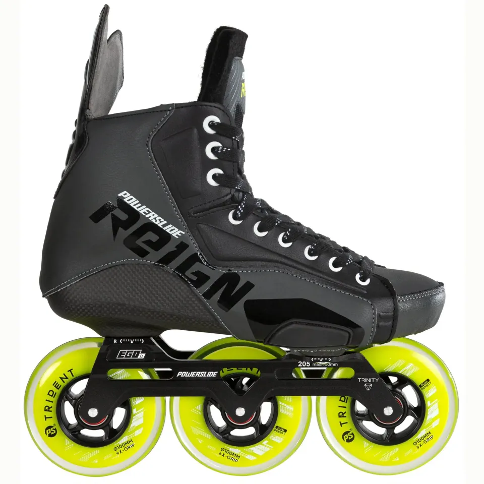 Powerslide Ares 100 inline hockeyskøjte sort 3-hjulet