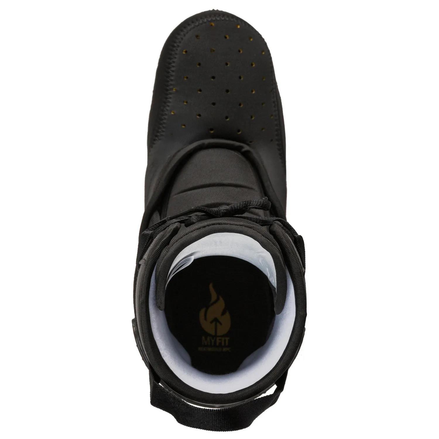 Myfit 2nd Skin Black inderstøvle sort tynd