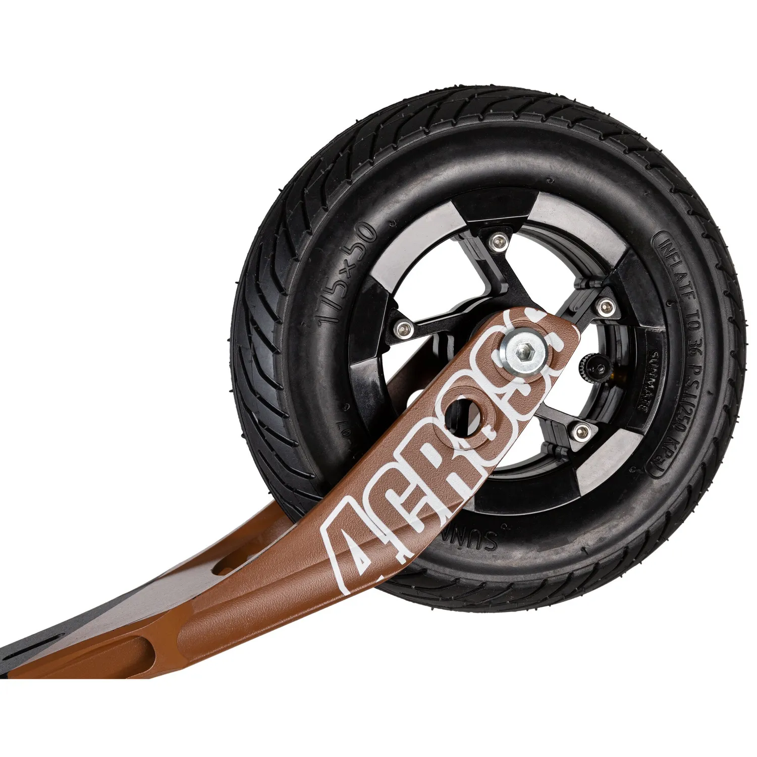 Powerslide 4-Cross 175 offroad-skinne sort
