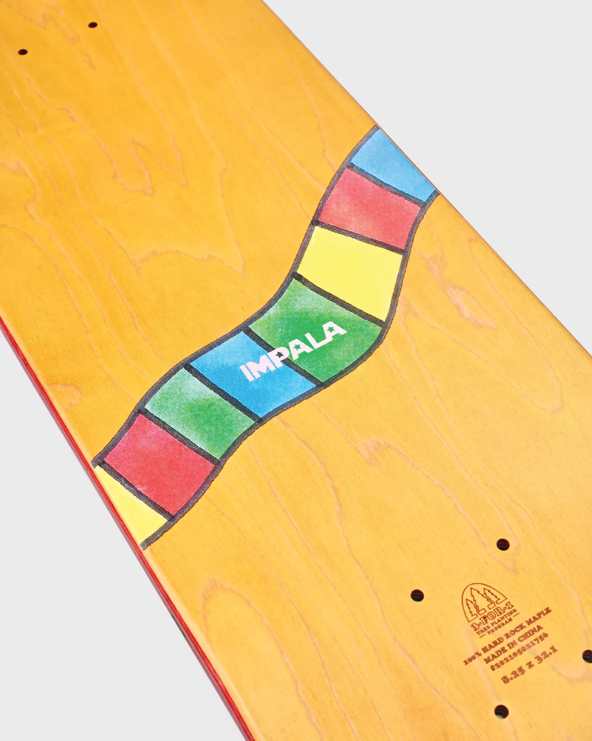 Impala Serpens Deck skateboard Art Baby Girl 8.25