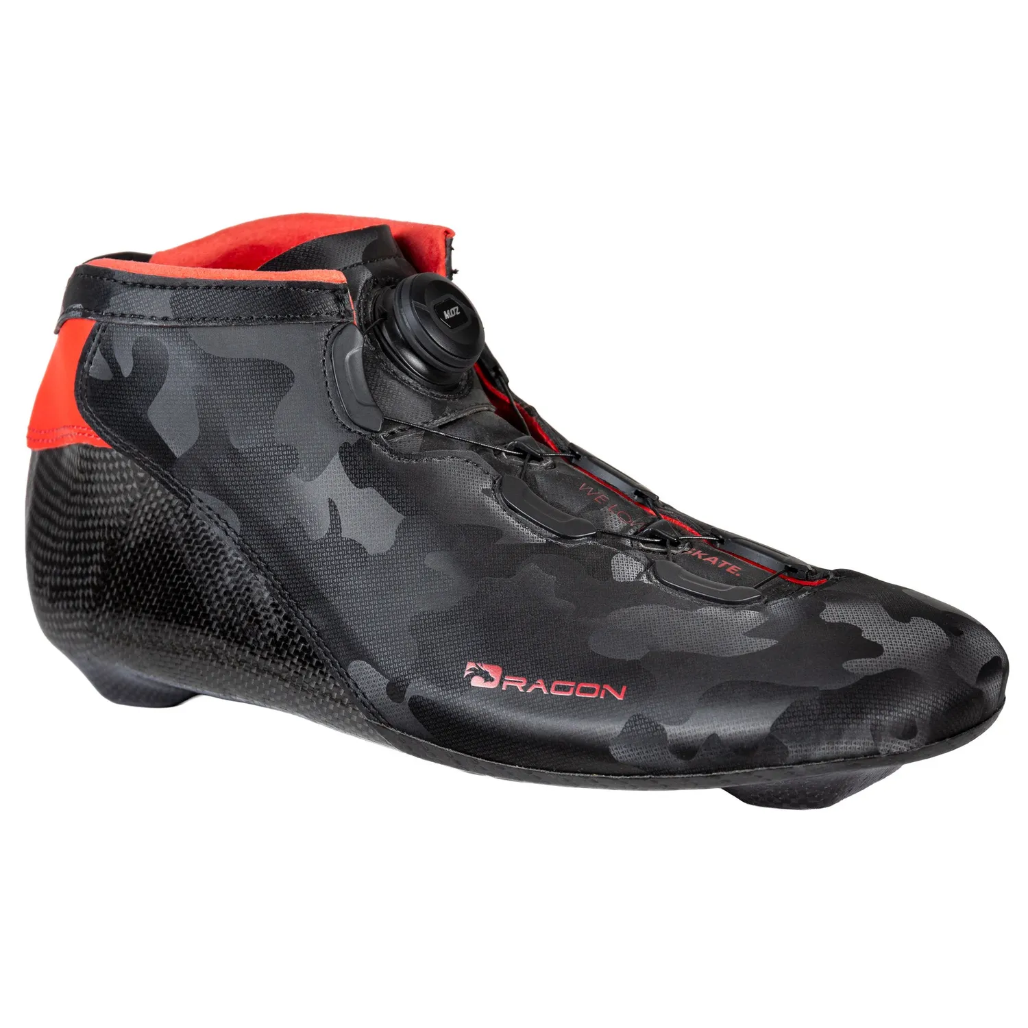 Powerslide Dragon PDS racestøvle sort carbon