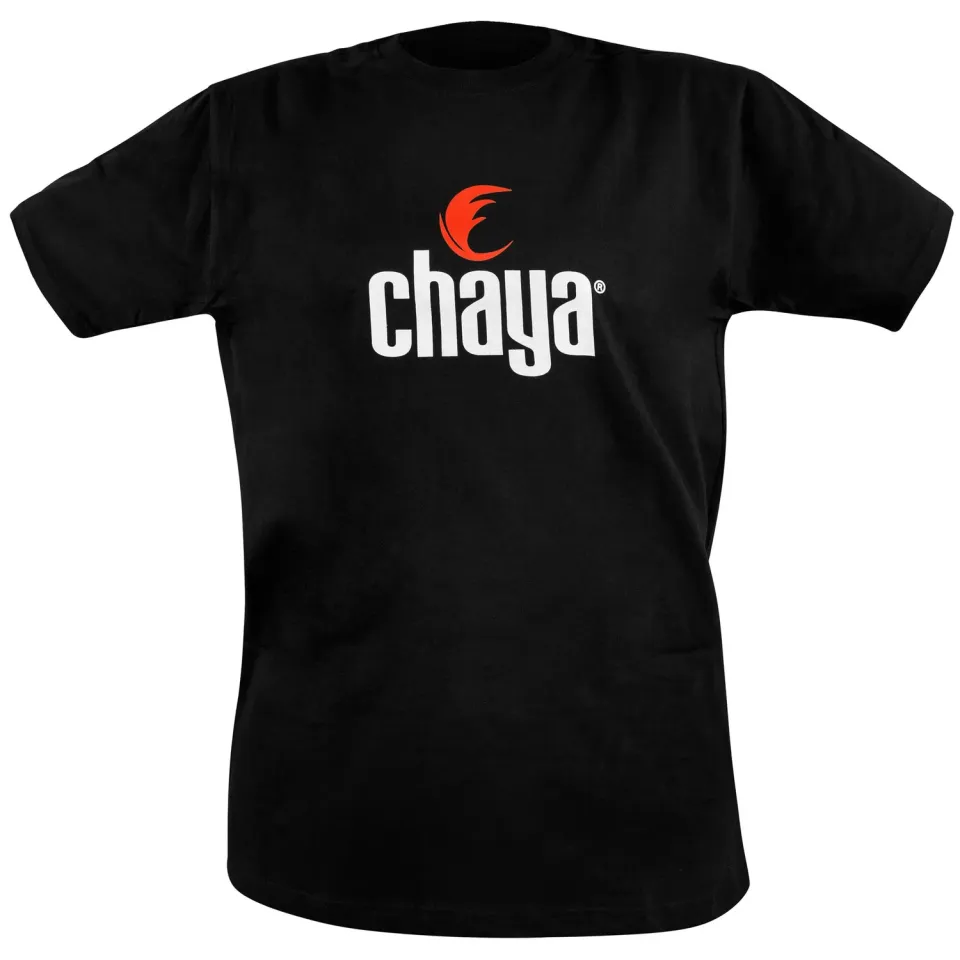 Chaya Logo T-shirt sort bomuld