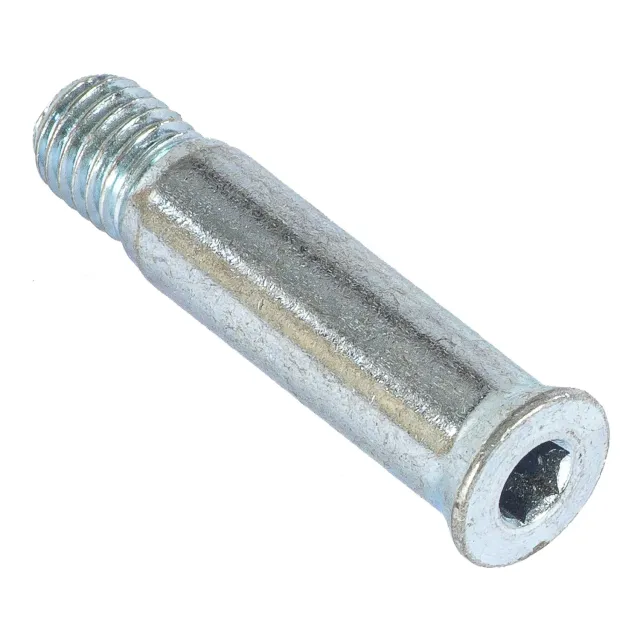 Powerslide Steel Single Axle Hex 34mm aksel stål 34 mm